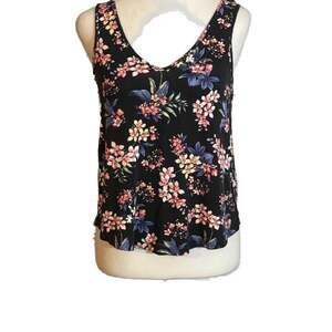 AEO floral tank top size xl